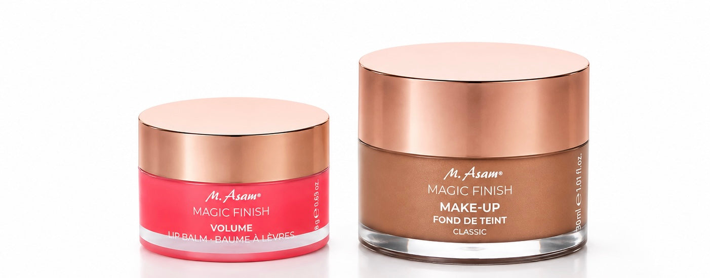 M. Asam Magic Finish Make-Up + Magic Finish Volume Lip Balm